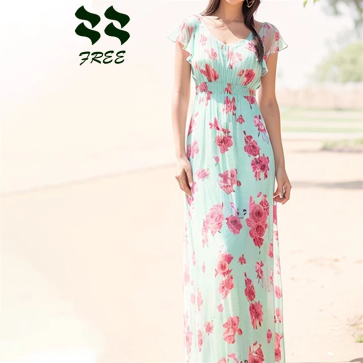 Digital Print Dress